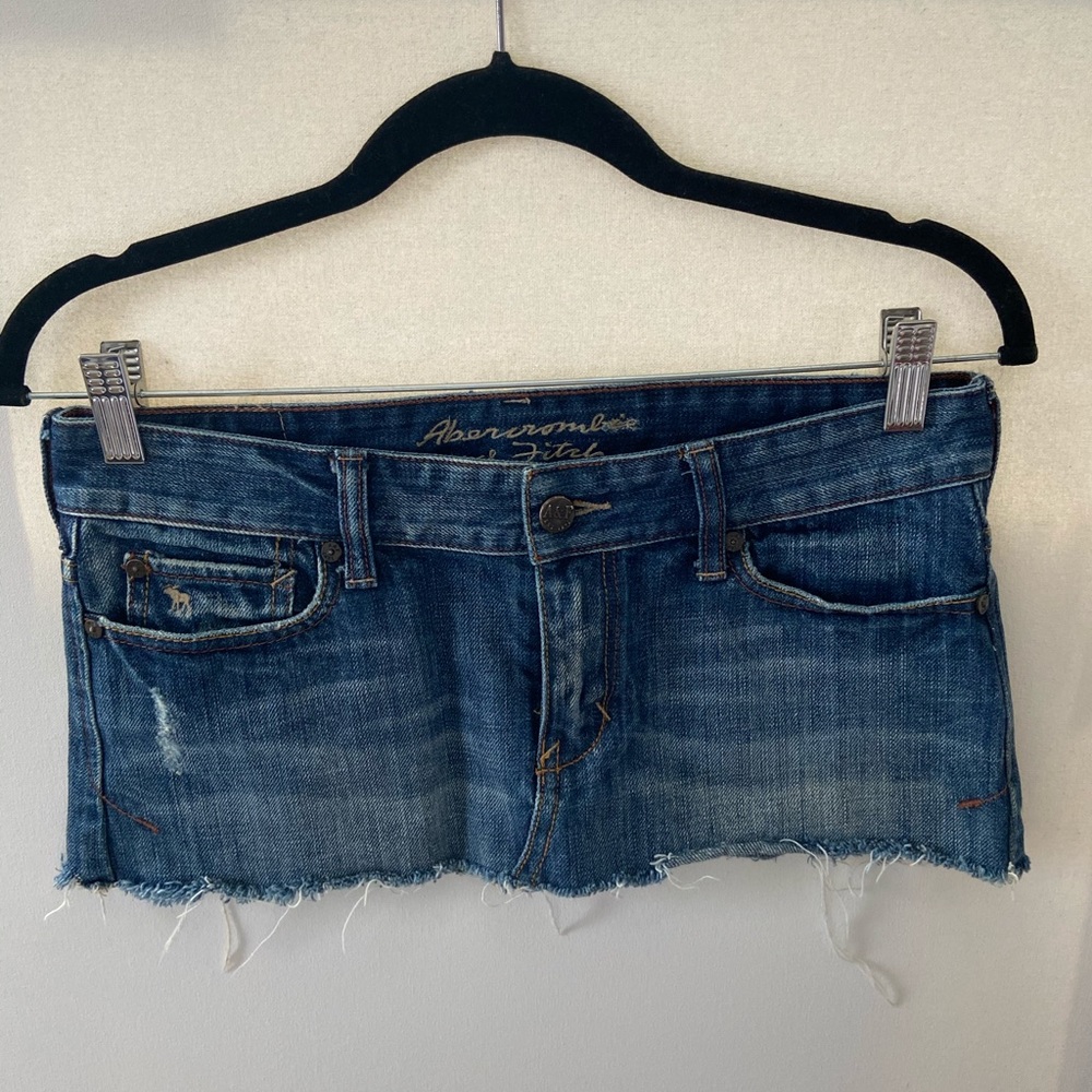 Abercrombie Jean Skirt